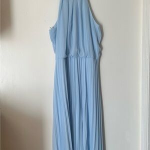 Premier Light Blue Chiffon Dress